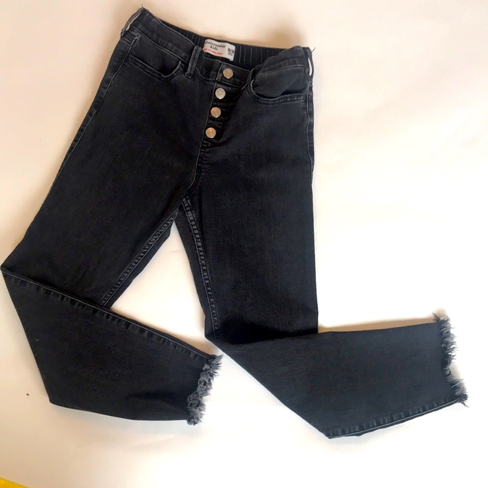 Abercrombie high-rise ankle skinny jeans sz 15/16